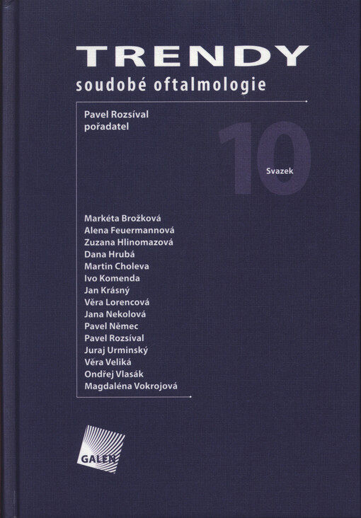 Trendy soudobé oftalmologie - Svazek 10