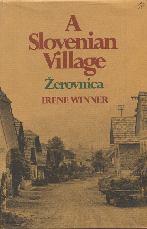 A Slovenian village Žerovnice
