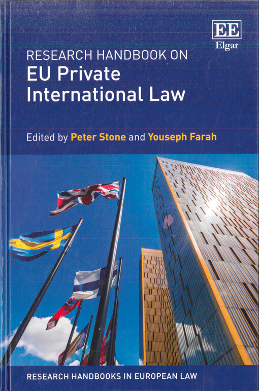Research handbook on EU private international law