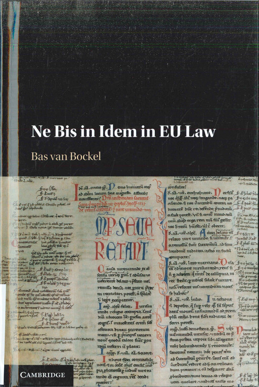 Ne bis in idem in EU law