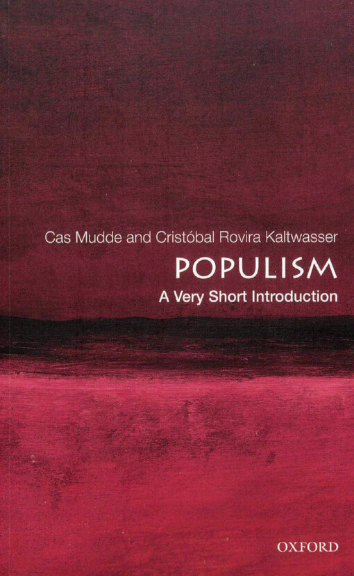 Populism : a very short introduction