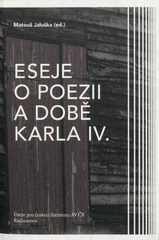 Eseje o poezii a době Karla IV.