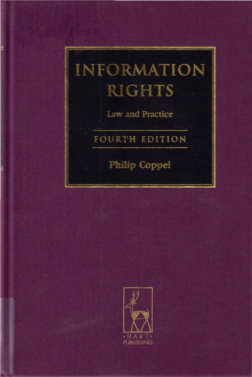 Information rights : law and practice