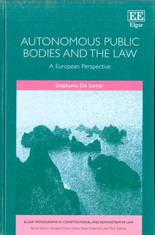 Autonomous public bodies and the law : a European perspective
