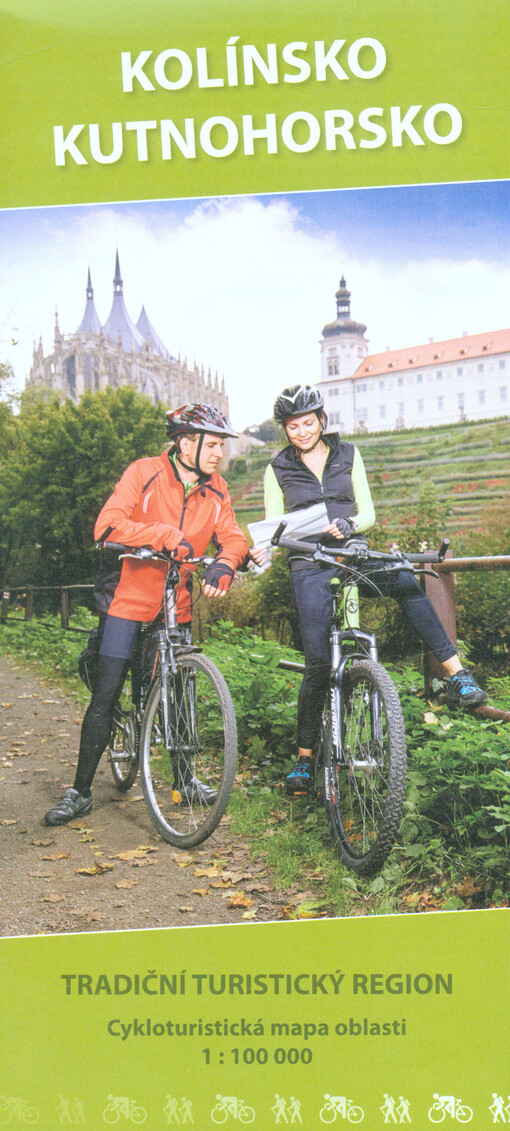 Kolínsko, Kutnohorskotradiční turistický region : cykloturistická mapa oblasti 1:100 000