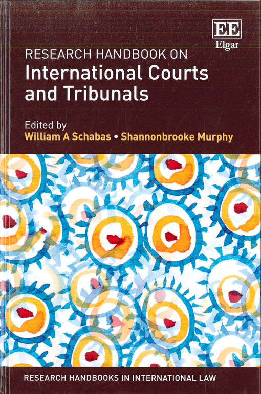 Research handbook on international courts and tribunals