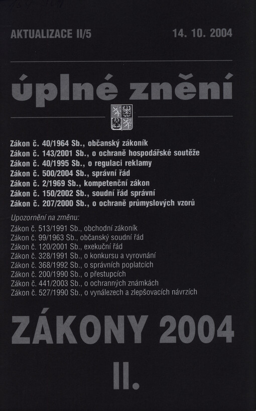 Zákony 2004