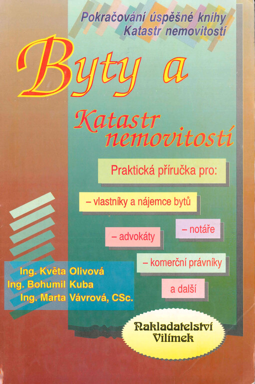 Byty a katastr nemovitostí