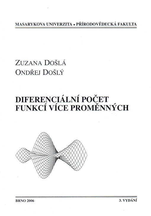 Diferenciální počet funkcí více proměnných