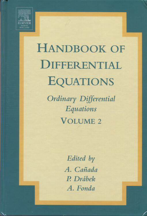 Handbook of Differential Equations: Ordinary Differential Equations, Volume 2