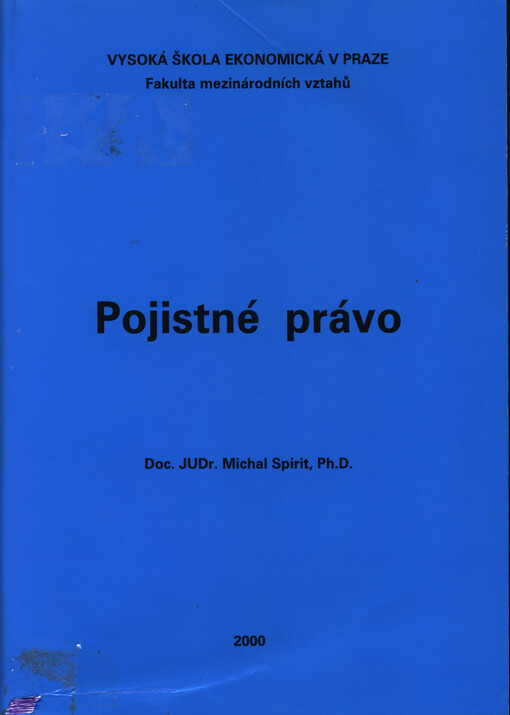 Pojistné právo