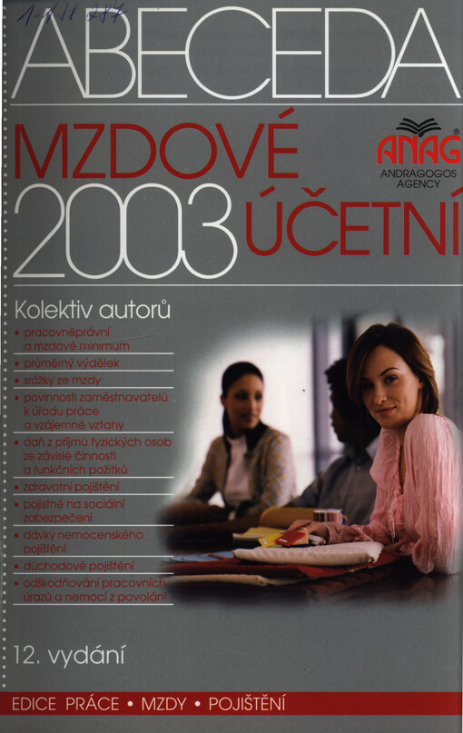 Abeceda mzdové účetní 2003
