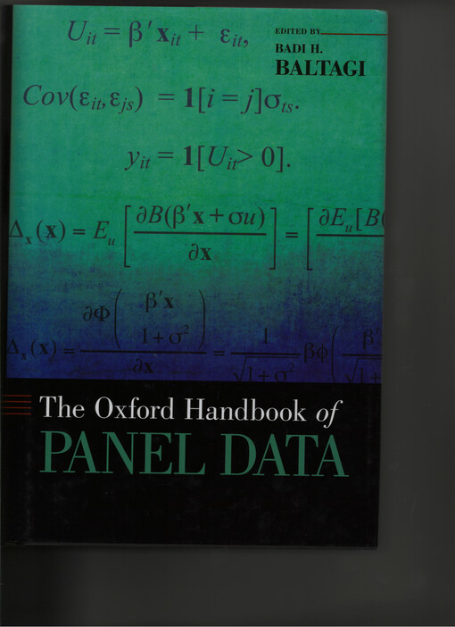 The Oxford handbook of panel data