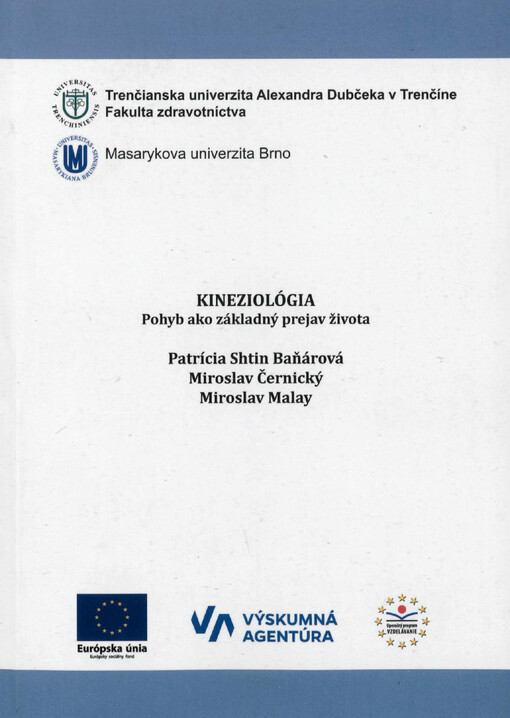 Kineziológia : pohyb ako základný prejav života