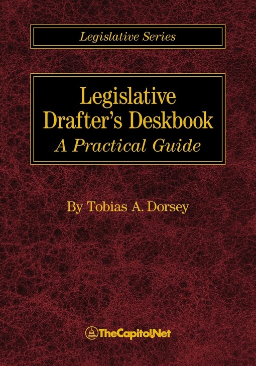 Legislative drafter's deskbook :a practical guide