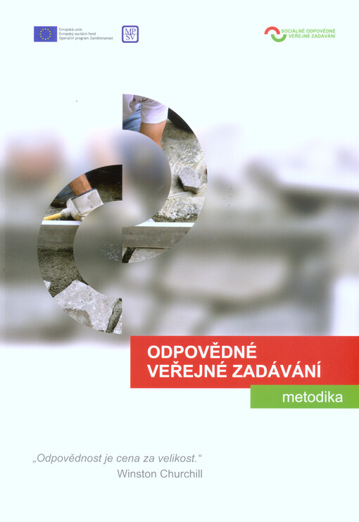 Odpovědné veřejné zadávání : metodika
