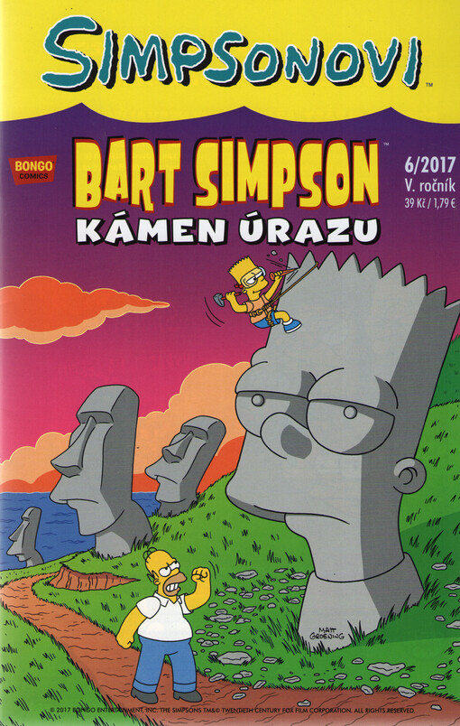 Bart Simpson 2017/6: Kámen úrazu