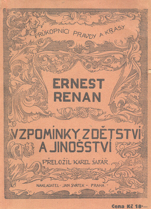 Vzpomínky z dětství a jinošství