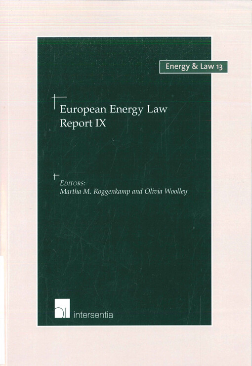 European energy law. Report IX