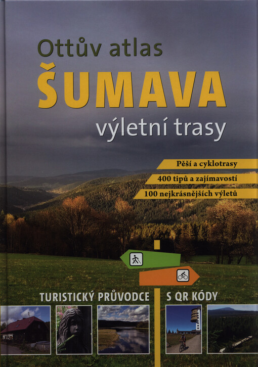 Ottův atlas výletní trasy Šumava