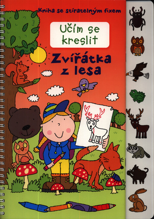 Učím se kreslit - Zvířátka z lesa