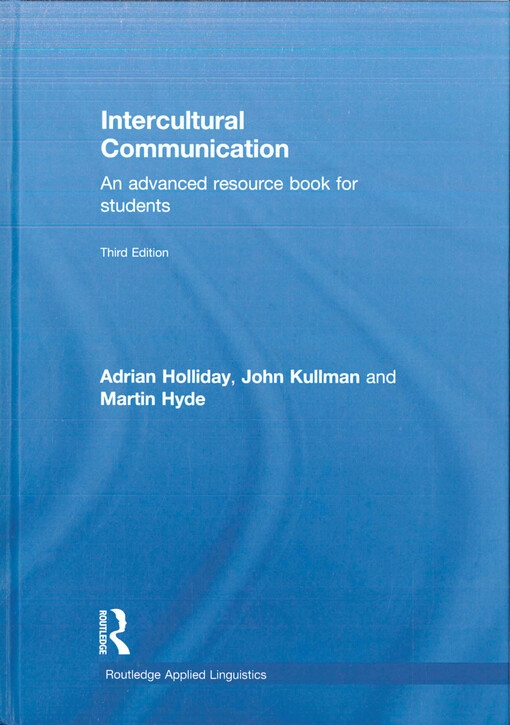 Intercultural communication : an advanced resource book for students