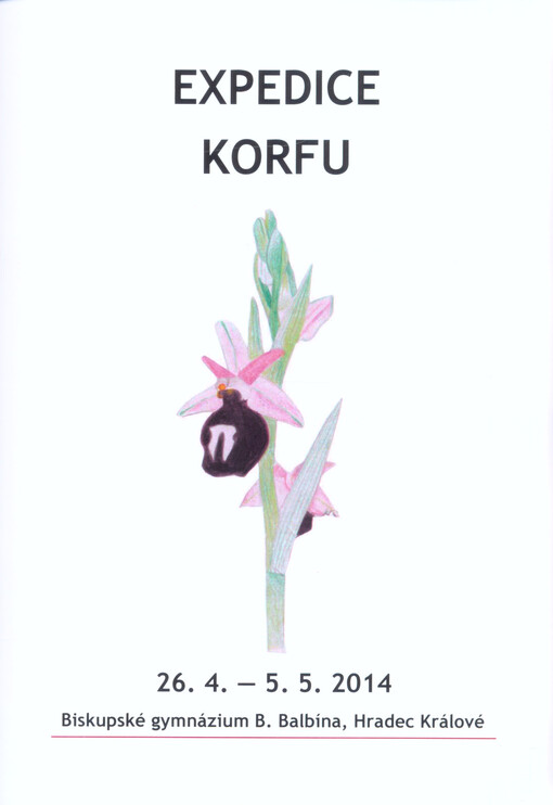 Expedice Korfu : 26.4.-5.5.2014, Biskupské gymnázium B. Balbína, Hradec Králové