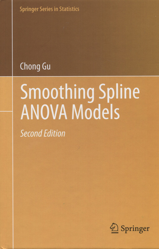 Smoothing spline ANOVA models