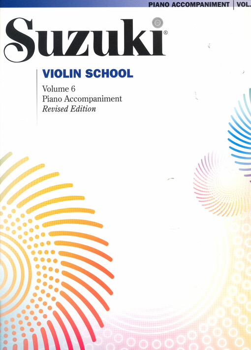 Suzuki Violin School. Volume 6, Piano part