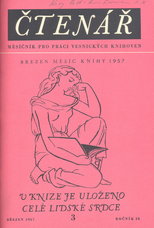 Čtenář : měsíčník pro knihovny