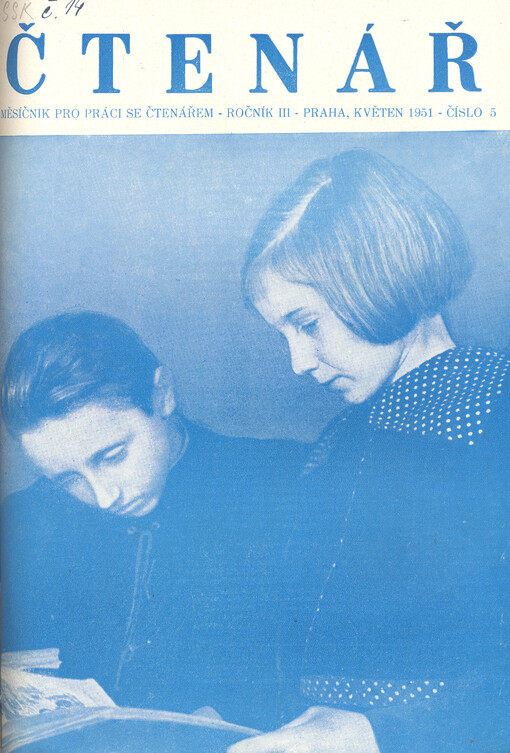 Čtenář : měsíčník pro knihovny