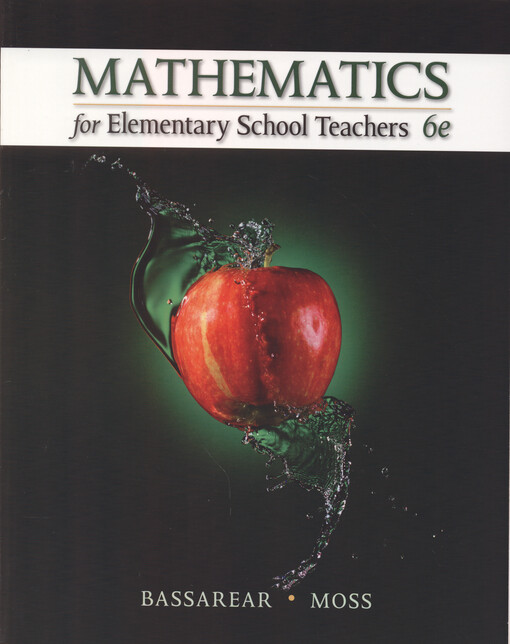 Mathematics for elementary school teachers