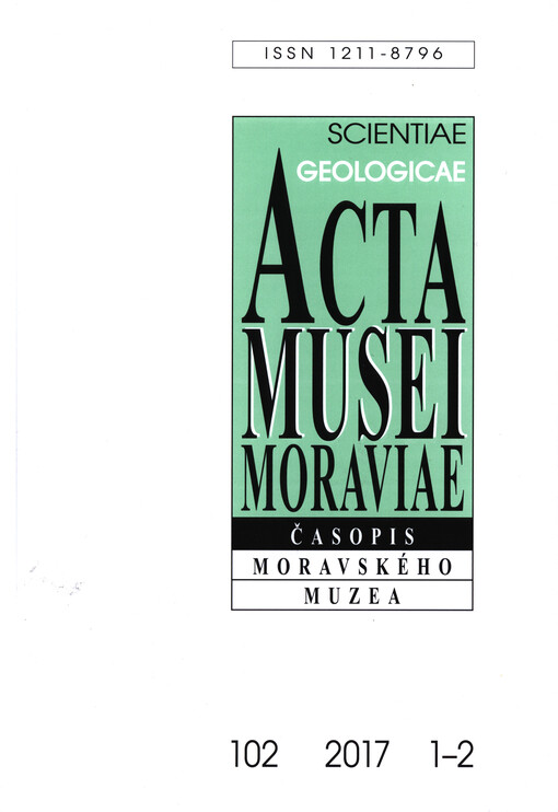 Acta Musei Moraviae. Scientiae geologicae