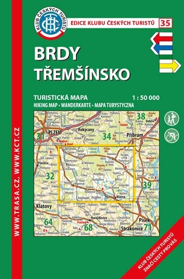 Brdy a Třemšínsko turistická mapa : 1:50^000