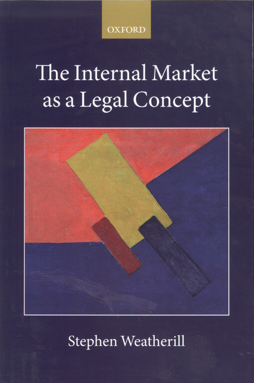 The internal market as a legal concept