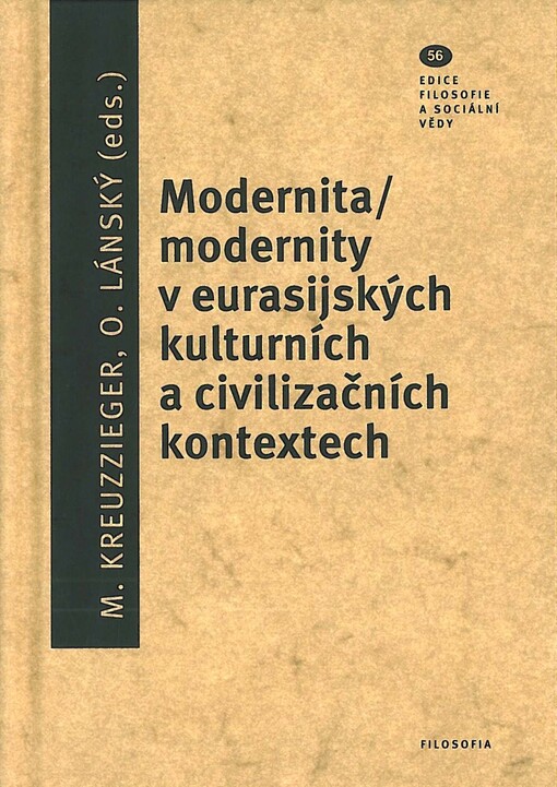 Modernita / modernity v euroasijských kulturních a civilizačních textech