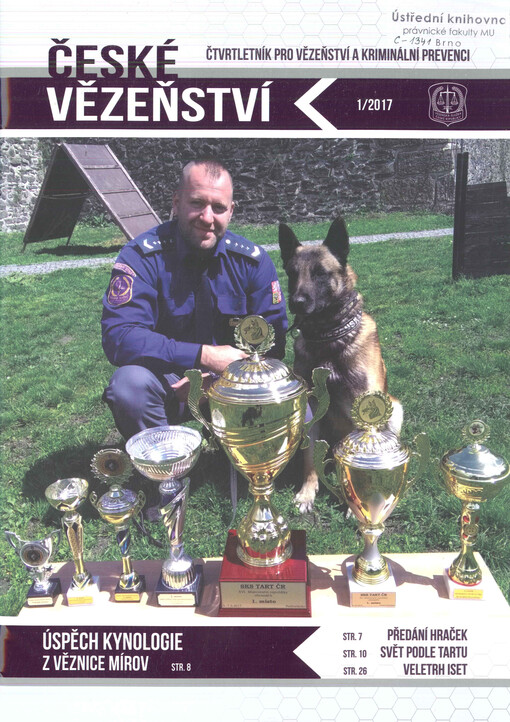 České vězeňství : časopis pro vězeňství a kriminální prevenci