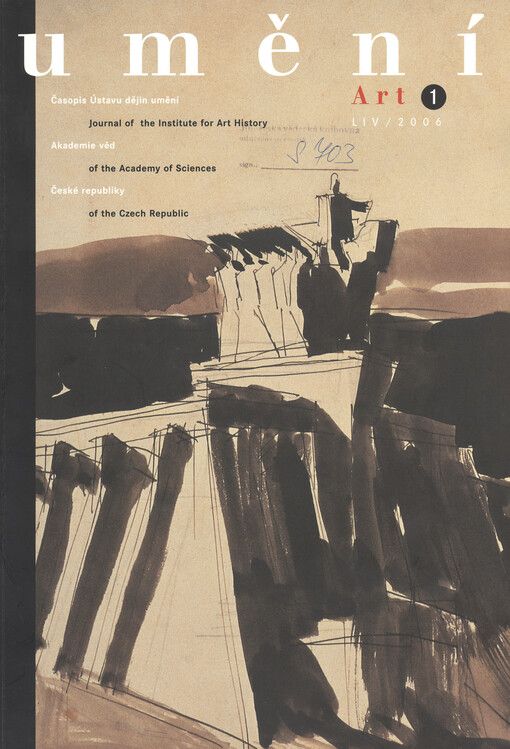 Umění : časopis Kabinetu pro theorii a dějiny umění Československé akademie věd