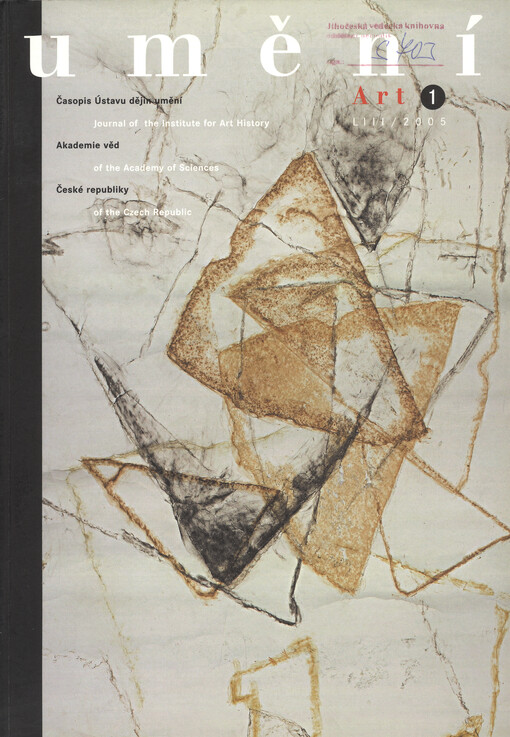 Umění : časopis Kabinetu pro theorii a dějiny umění Československé akademie věd