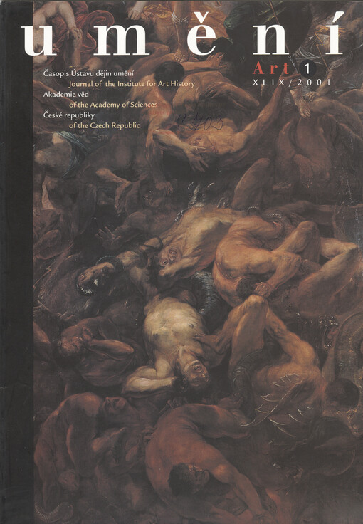 Umění : časopis Kabinetu pro theorii a dějiny umění Československé akademie věd