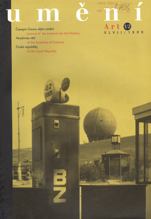 Umění : časopis Kabinetu pro theorii a dějiny umění Československé akademie věd