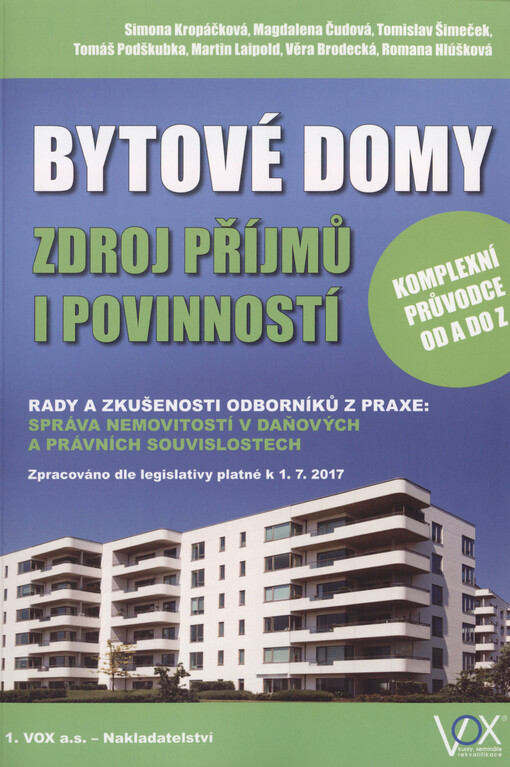 Bytové domy, zdroj příjmů i povinností