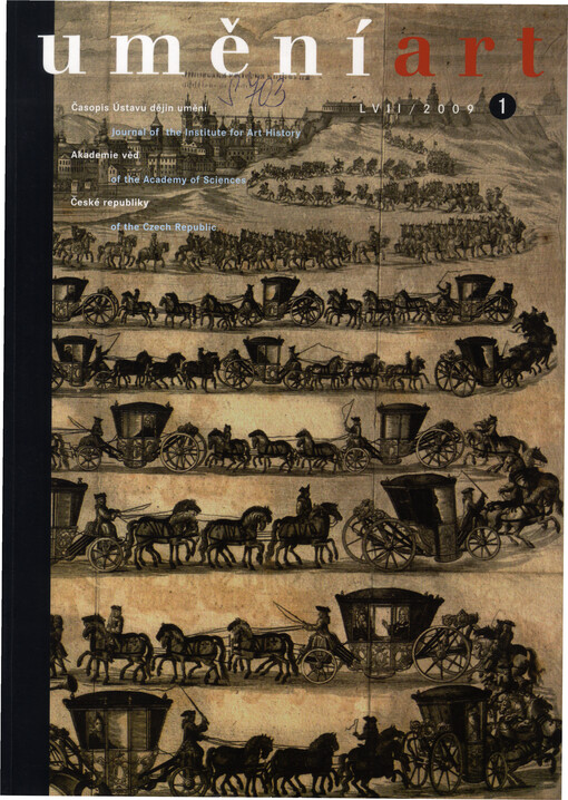 Umění : časopis Kabinetu pro theorii a dějiny umění Československé akademie věd