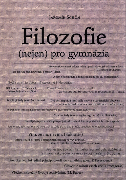 Filozofie (nejen) pro gymnázia, V Tribunu EU vydání druhé