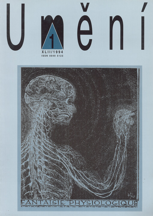 Umění : časopis Kabinetu pro theorii a dějiny umění Československé akademie věd