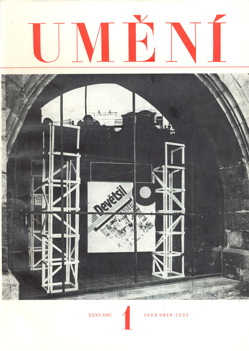 Umění : časopis Kabinetu pro theorii a dějiny umění Československé akademie věd