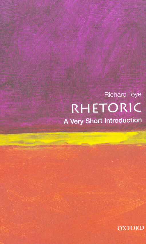 Rhetoric : a very short introduction