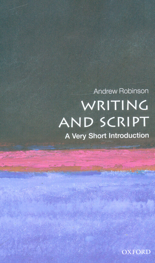 Writing and script : a very short introduction