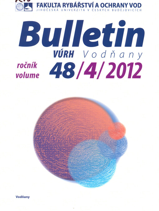 Bulletin VÚRH Vodňany