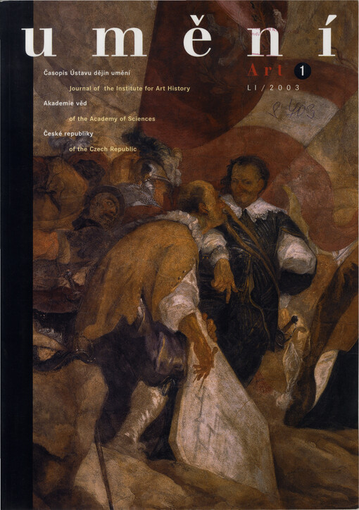 Umění : časopis Kabinetu pro theorii a dějiny umění Československé akademie věd